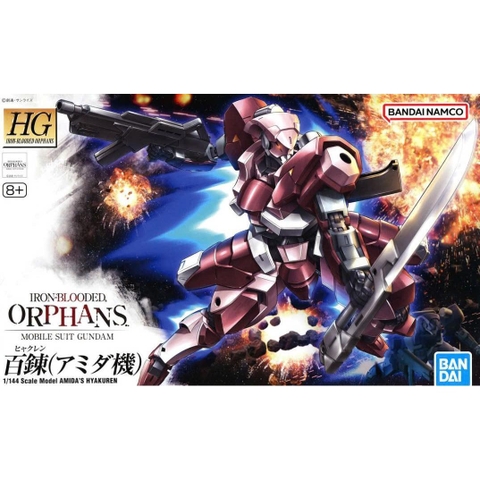 Mô Hình Lắp Ráp  HG 1/144 AMIDAS HYAKUREN Bandai 4573102637963