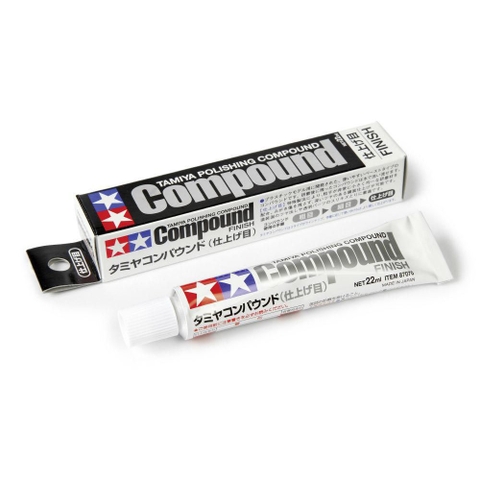 Gel đánh bóng 87068 87069 87070- Tamiya Polishing Compound Coarse / Fine / Finish - GDC