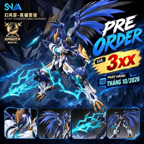 Mô Hình Lắp Ráp SNAA 1/144 THUNDERSTORMS – MORDRED