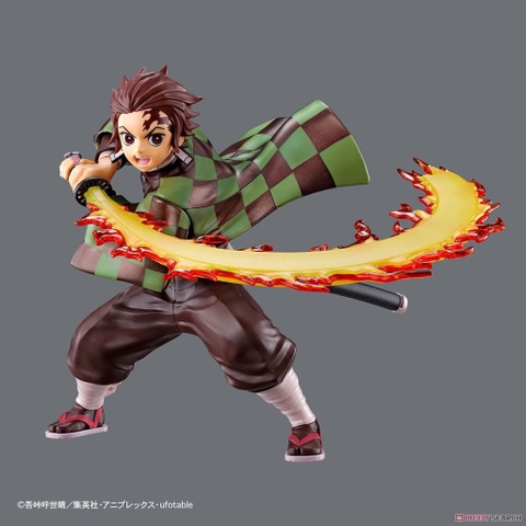 Mô hình lắp ráp Kimetsu Model Tanjiro Kamado [Hinokami Kagura] Bandai