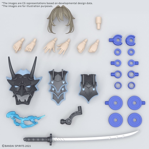 Mô Hình Lắp Ráp 30MS SIS-N00 Sourei (Color B) Bandai