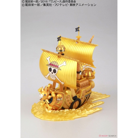 Mô hình lắp ráp tàu Thousand Sunny Film Gold Release Anniversary Color Ver