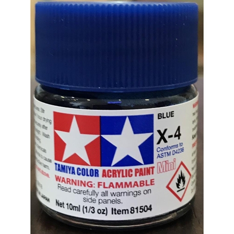 Sơn Acrylic X1-X20A Tamiya Sơn gốc nước 10ml - GDC
