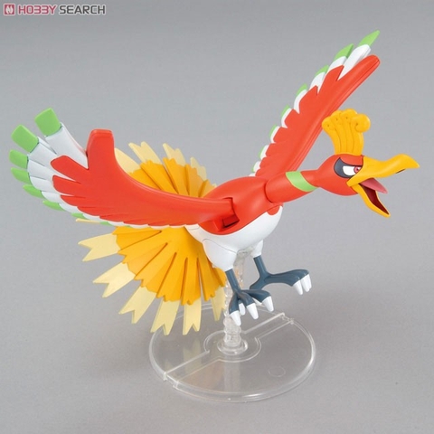 Mô hình lắp ráp Pokemon Plastic Model Collection Ho-Oh Plastic model Bandai 05