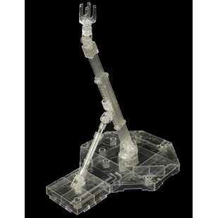 Đế trưng bày giá đỡ mô hình Gundam MG RG Base màu đen Trong suốt xanh