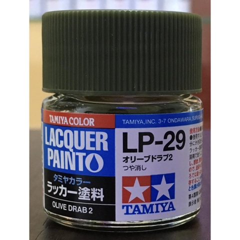 Sơn mài Lacquer (LP21-LP40) Tamiya 10ml  - GDC
