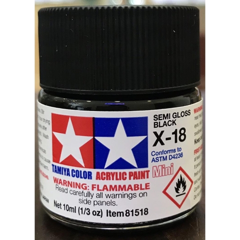 Sơn Acrylic X1-X20A Tamiya Sơn gốc nước 10ml - GDC