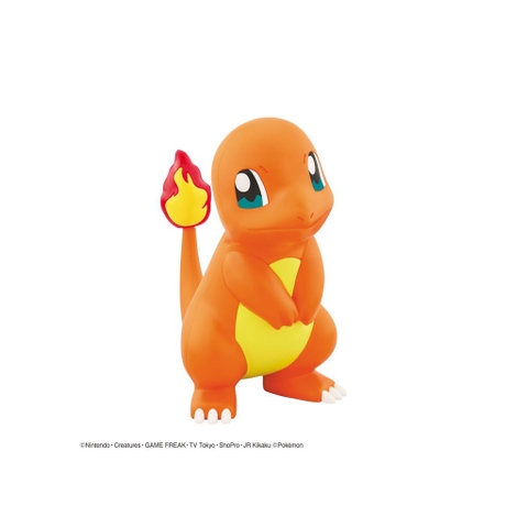 Mô hình lắp ráp Pokémon PLAMO COLLECTION QUICK!! 11 Charmander Bandai 4573102633668