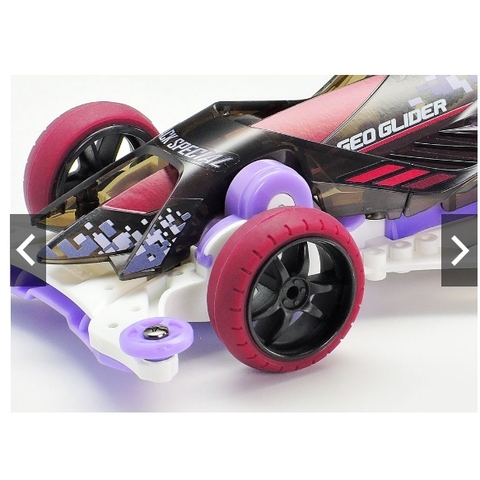 Mô hình xe đua lắp ráp chạy bằng pin Mini 4WD GEO GLIDER BLACK SPECIAL (FM-A CHASSIS) [] 95564  TAMIYA