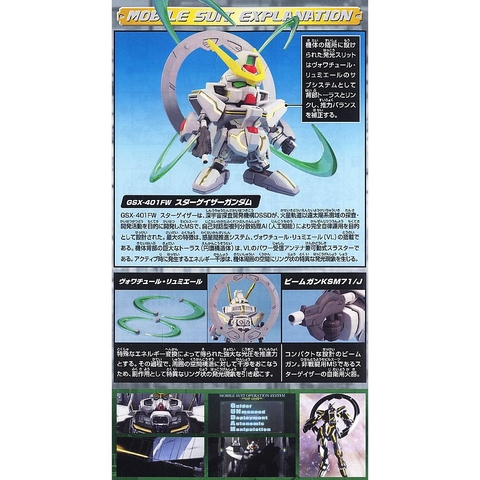 Mô hình SD Stargazer Gundam Bandai 4573102575951