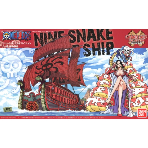 Mô Hình Lắp Ráp Nine Snake Pirate Ship Serie One Piece Plastic model Bandai - One Piece