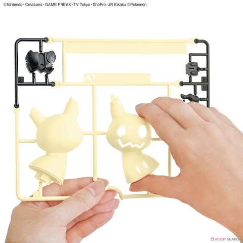 Mô hình lắp ráp Pokemon PLAMO COLLECTION QUICK!! 08 Mimikyu Bandai 4573102620088
