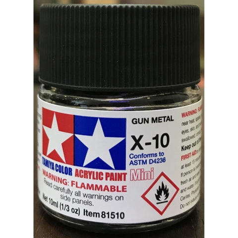Sơn Acrylic X1-X20A Tamiya Sơn gốc nước 10ml - GDC