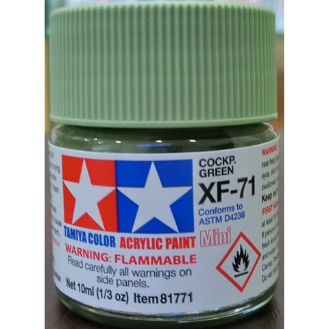 Sơn Acrylic (XF61-XF78) Tamiya Gốc nước 10ml  - GDC