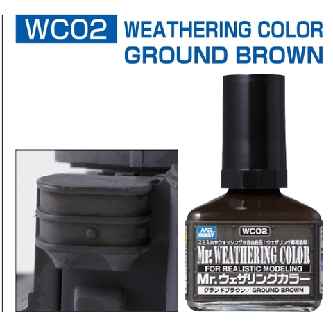 Dung dịch Mr Weathering Color  Panel Line WC01 - WC18 - WCT102 - tool hobby