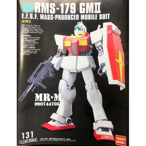 Mô hình Gundam HG RMS-179 GMII DABAN