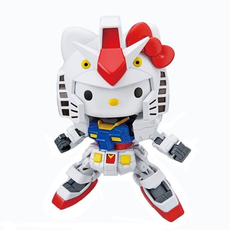 Mô hình lắp ráp HELLO KITTY/RX-78-2 GUNDAM [SD EX-STANDARD] Bandai