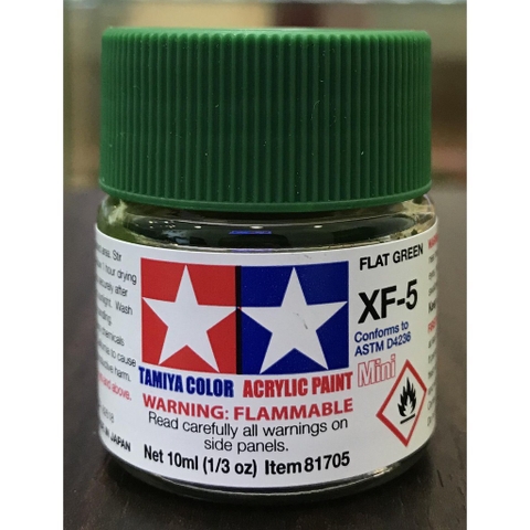 Sơn Acrylic XF1-XF20 Tamiya Gốc nước 10ml - GDC