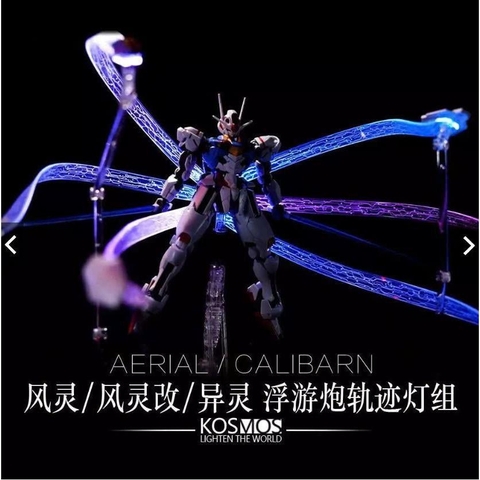 Bộ Led Kosmos cho HG Aerial/ Calibarn/ Rebuild tặng kèm bảng tên kim loại