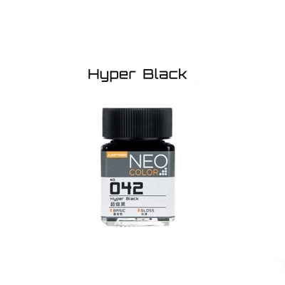 Sơn màu siêu trắng/đen Hyper JW041-JW042 Lacquer Neo Color 18ml Jumpwind  - Sơn Mô Hình