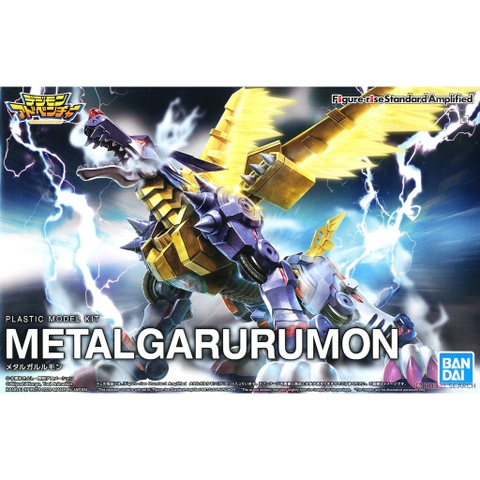 Mô hình lắp ráp Figure-rise Standard Metal Garurumon Bandai