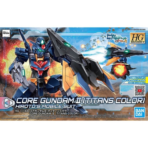 Mô hình lắp ráp HG BD R Core Gundam II Titans Color Bandai 4573102612496