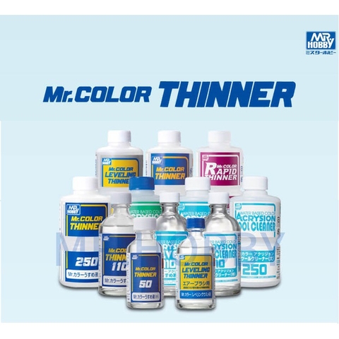 Dung môi pha sơn Lacquer mô hình - Mr hobby Leveling Thinner
