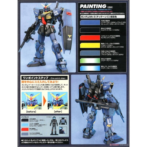 Mô Hình Gundam MG Mk-II Titan 1/100 Bandai 4573102615794