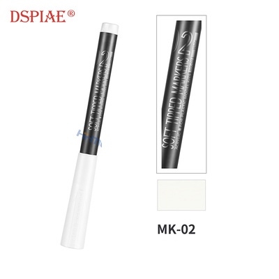 Bút metalic bạc dày Dspiae Chrome Silver Marker  MKC-01-02-03