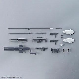 Phụ kiện mô hình HG 1/72 AMAIM Warrior at the Borderline Weapon Set Bandai