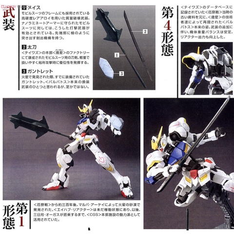 Mô hình lắp ráp Gundam IBO HG Barbatos