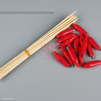 Dụng cụ mô hình Ustar kẹp cá sấu,đế cắm sơn