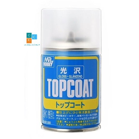 Sơn phủ Topcoat Mr Hobby Bóng - Bóng mờ - mờ -Dụng cụ Gundam
