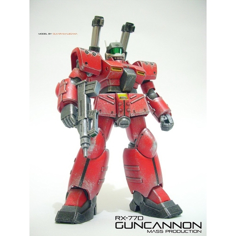 Mô hình HG UC RX-77D GunCannon Mass Production Type Bandai