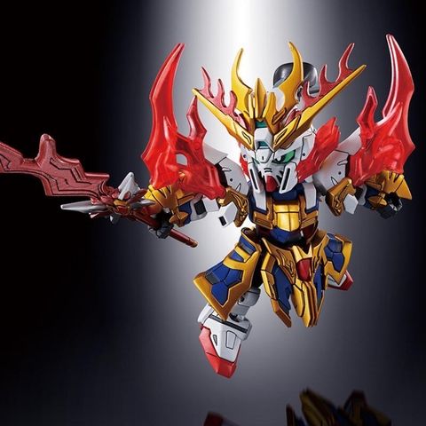 Mô Hình Lắp Ráp Gundam Bandai SD Zhang Fei God Gundam Trương Phi 03 - GDC