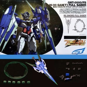 Bộ full saber cho mô hình gundam RG 00 Qant