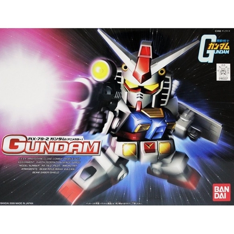 Mô hình SD RX-78-2 Gundam Animation Color Bandai
