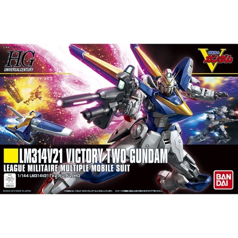 Mô hình Gundam HG UC V2 Victory Two Gundam Bandai 4573102582676