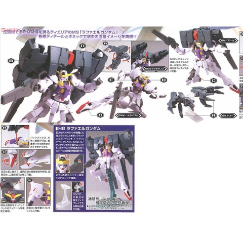 Mô hình HG Raphael Gundam Bandai