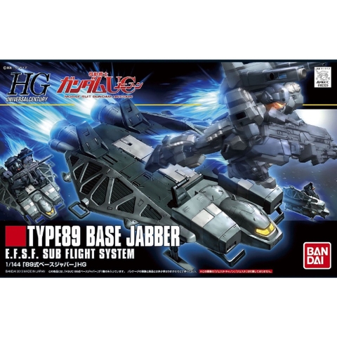 Mô hình lắp ráp 1/144 HGUC BASE JABBER TYPE 89 Bandai 4573102557544