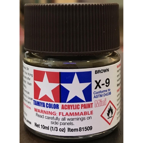 Sơn Acrylic X1-X20A Tamiya Sơn gốc nước 10ml - GDC