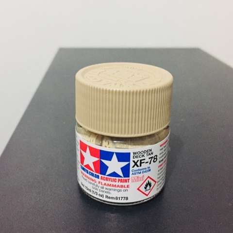 Sơn Acrylic (XF61-XF78) Tamiya Gốc nước 10ml  - GDC