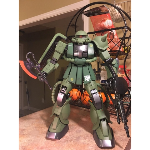 Mô hình lắp ráp PG MS-06F Zaku II Bandai