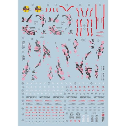 Decal nước Evo Hirm Astray Red