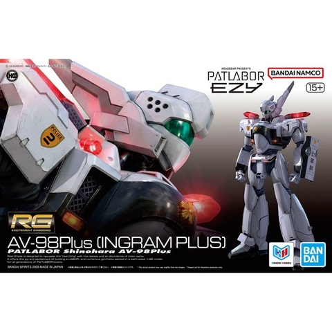 Mô Hình Lắp Ráp RG 1/48 AV-98Plus (INGRAM PLUS) Bandai 4573102725448