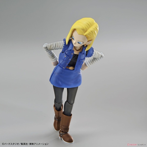 Mô hình lắp ráp Figure-rise Standard Android No.18 (Plastic model) Bandai - Dragonball Z 4573102582003