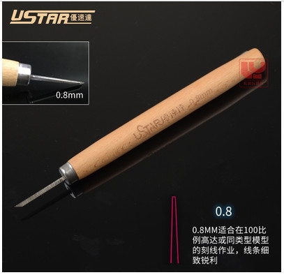 Dao khắc Ustar - dao mô hình