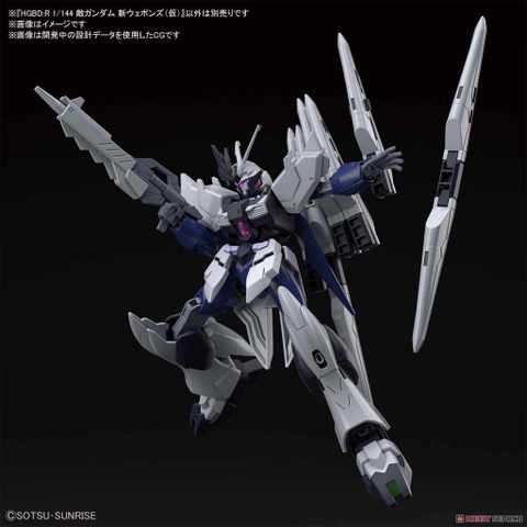 Mô hình lắp ráp HG BD R Fake Nu Weapons 30 Bandai 4573102602473