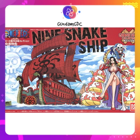 Mô Hình Lắp Ráp Nine Snake Pirate Ship Serie One Piece Plastic model Bandai - One Piece 4573102556189