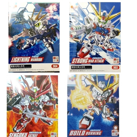 Mô hình lắp ráp Gundam SD BB Sengoku Package Burning Lightning